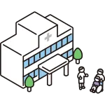Hospital SVG Icon